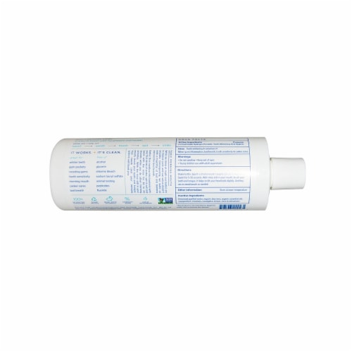 Essential Oxygen - Mouthwash Organic Peppermint - EA of 1-16 FZ Perspective: back