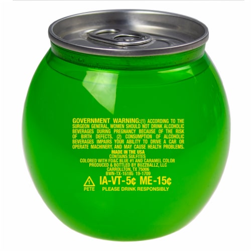 BuzzBallz Chillers Lime 'Rita Cocktail Perspective: back