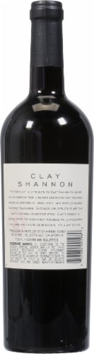 Clay Shannon cabernet Sauvignon Red Wine Perspective: back