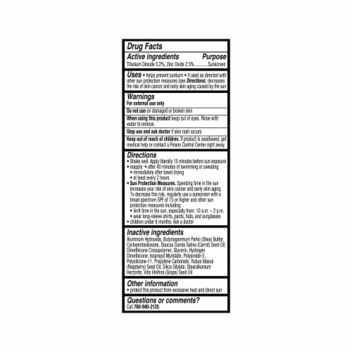 Bare Republic Mineral Suncreen Lotion SPF 30 Perspective: back