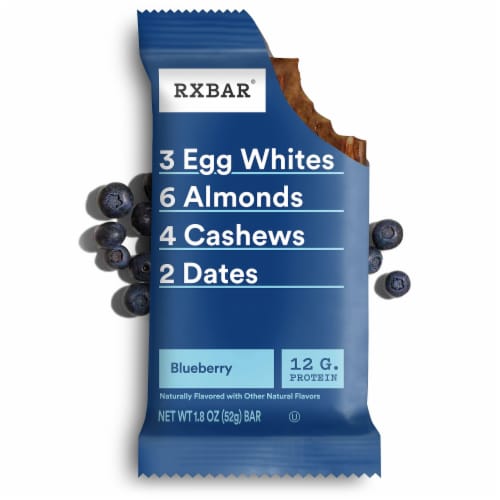 RXBAR Blueberry Protein Bar Perspective: back