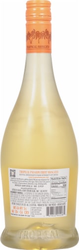 Tropical Moscato Passion Fruit Moscato Perspective: back