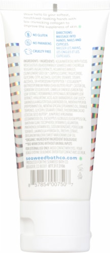 The Seaweed Bath Co Awaken Collagen Hand Cream Perspective: back