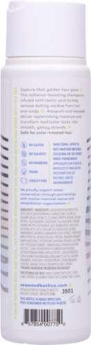 The Seaweed Bath Co.® Sea Salt Bergamot Gloss Shampoo Perspective: back
