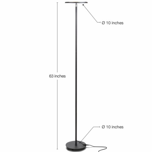 Brightech Sky LED Torchiere Super Bright Standing Touch Sensor
