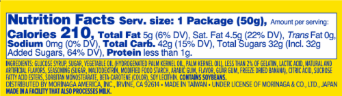 Hi-Chew® Banana Fruit Chews Perspective: back