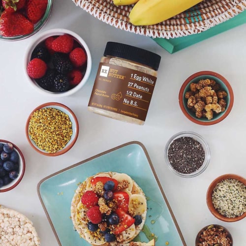 RX Nut Butter Chocolate Peanut Butter Nut & Protein Spread Perspective: back