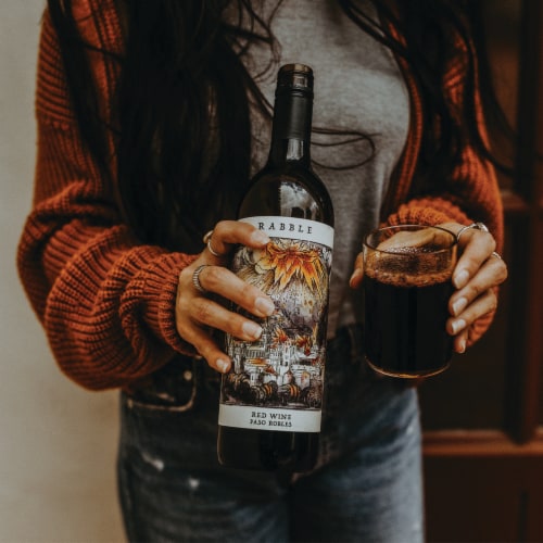 Rabble Wine Co. Red Blend Perspective: back