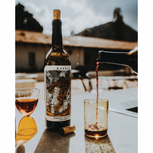Rabble Paso Robles Cabernet Sauvignon 750 ml Perspective: back