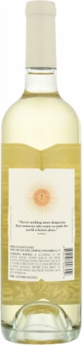 Tooth & Nail Sauv Blanc Table Wine Perspective: back