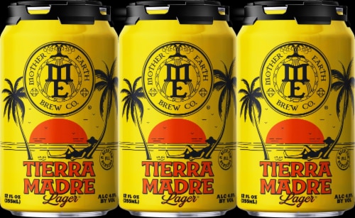 Mother Earth Tierra Madre Mexican Lager Craft Beer Perspective: back