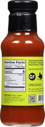 Mateo's Gourmet Mild Taco Sauce Perspective: back