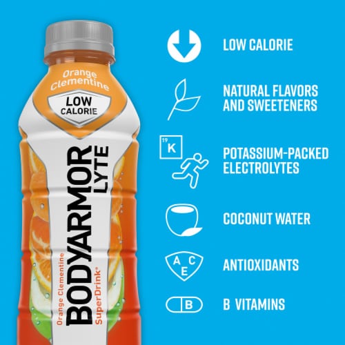 BODYARMOR Lyte Orange Clementine Sports Drink Perspective: back