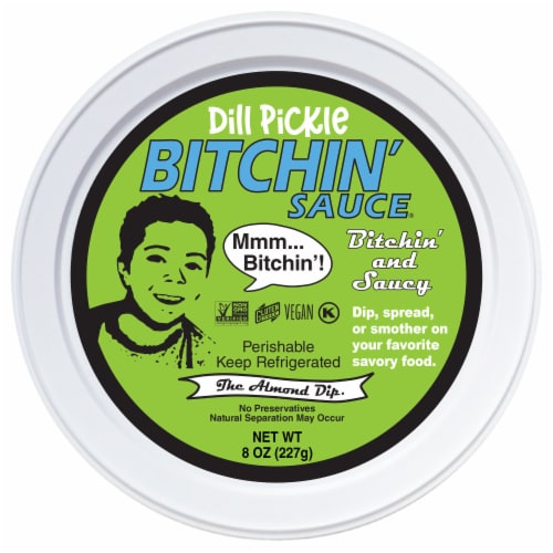 Bitchin' Sauce® Dill Pickle Sauce Perspective: back