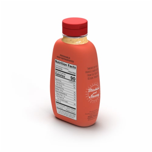 Bitchin' Sauce® Chipotle Squeeze Bottle Perspective: back