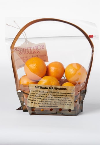 Southern Sassies Satsumas Mandarins Perspective: back