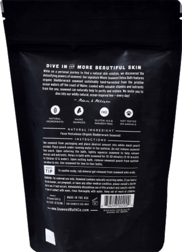 The Seaweed Bath Co. Whole Seaweed Detox Bath Perspective: back