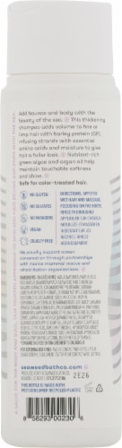 The Seaweed Bath Co. Lavender Hydrating and Volumizing Argan Shampoo Perspective: back