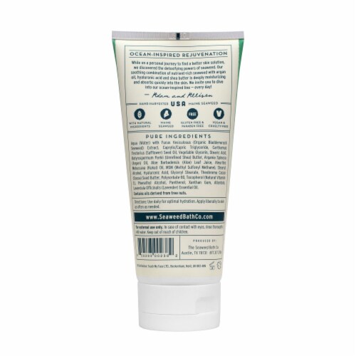 The Seaweed Bath Co. Lavender Hydrating Soothing Body Cream Perspective: back