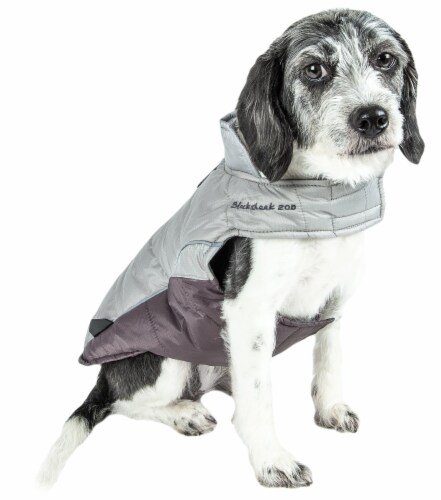 Dog Helios Hurricane Waded Plush 3M Reflective Dog Coat w Blackshark technology Large Kroger
