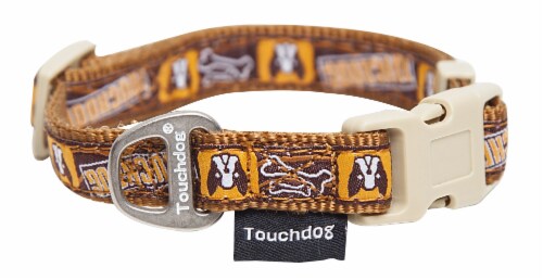 Touchdog Caliber Designer Embroidered Fashion Pet Dog Leash And Collar Combination Perspective: back