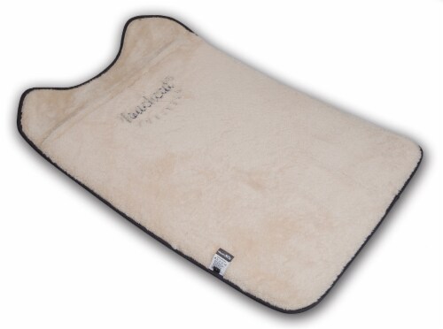 Touchcat Lamaste Travel Reversible Designer Embroidered Pet Dog Cat Bed Mat Perspective: back