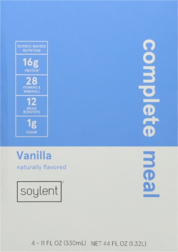 Soylent® Vanilla Protein Drink Perspective: back
