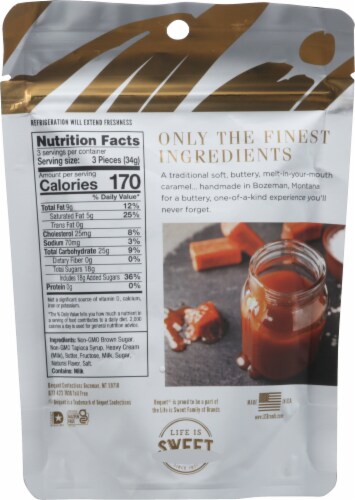 Béquet® Gourmet Classic Caramel Perspective: back