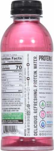Protein2O Dragonfruit Blackberry Protein Infused Water Perspective: back