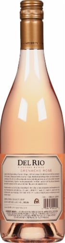Del Rio Vineyard Estate Grenache Rose Perspective: back