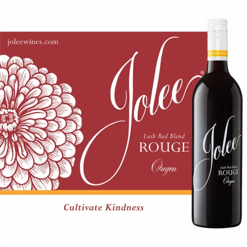 Del Rio Vineyard Estate Jolee Rouge Lush Red Blend Wine Perspective: back