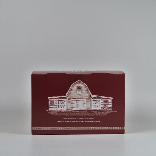 Red Barn Coffee Roasters 12ct. Single Serve French Roast Coffee Pods Perspective: back