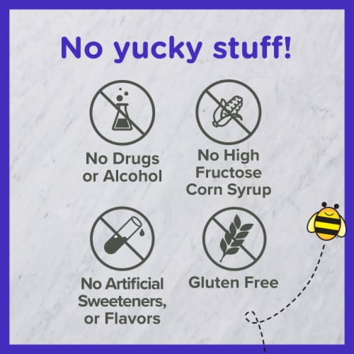 Zarbee's Children’s Multivitamin + Immune Gummies, Berry Perspective: back