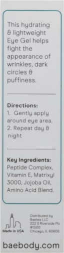 Baebody® Travel Eye Gel Perspective: back