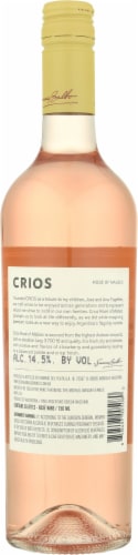 Susana Balbo Wines Crios Rose of Malbec Rose Wine Perspective: back