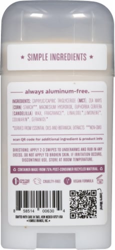 Humble Deodorant Stick Vegan Sensitive Skin Mountain Lavender Perspective: back