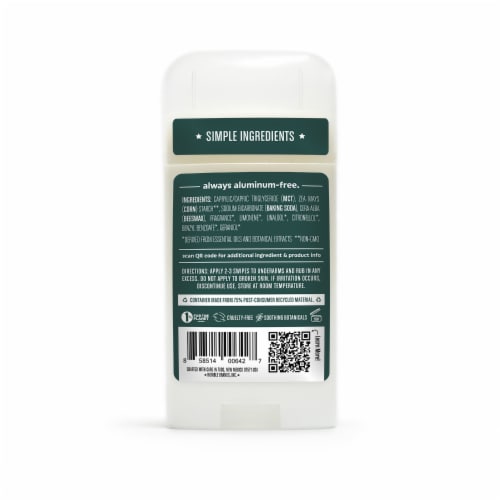 Humble Deodorant Stick Black Spruce Perspective: back