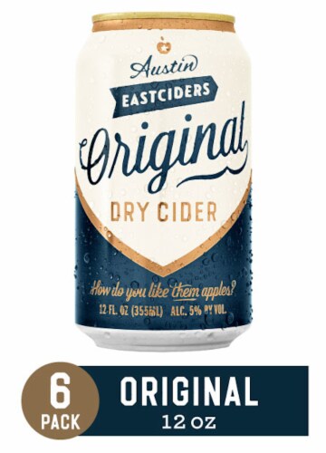 Austin Eastciders Original Dry Cider Perspective: back