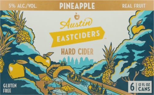 Austin Eastciders™ Pineapple Cider Perspective: back