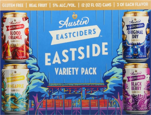 Austin Eastciders™ Variety Pack Cider Perspective: back