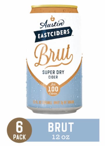 Austin Eastciders Brut Super Dry Cider Perspective: back