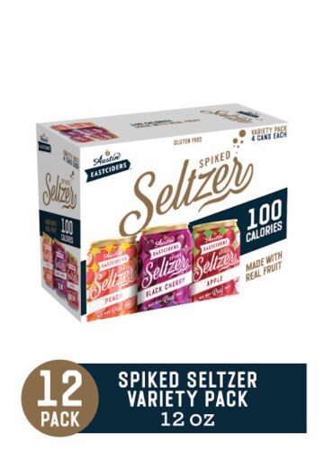 Austin Eastciders Spiked Seltzer Variety Pack Perspective: back