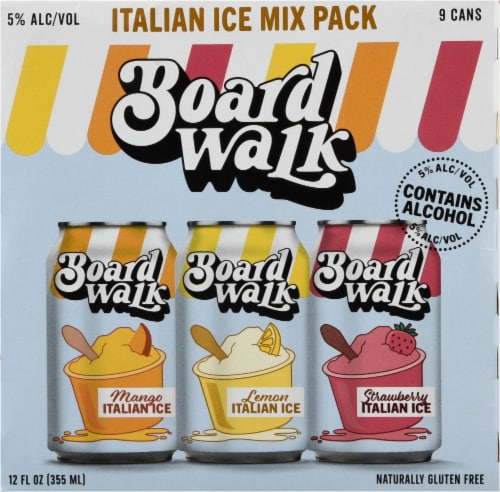 Boardwalk Italian Ice Mix Pack Perspective: back