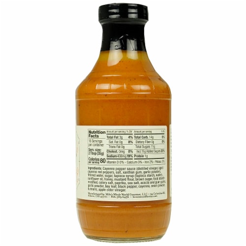 Brownwood Farms Good Slatherin' Wing Sauce Perspective: back