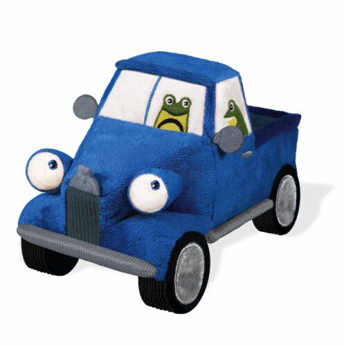 yottoy little blue truck 8.5 soft toy with sound