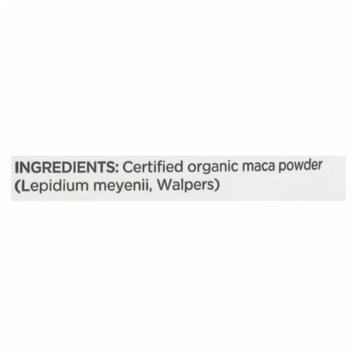 Navitas Naturals 100% Organic Maca Powder - Case of 6 - 16 oz. Perspective: back