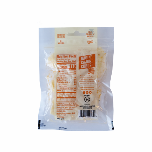 Beehive Cheese Ragin' Cajun Curds Perspective: back