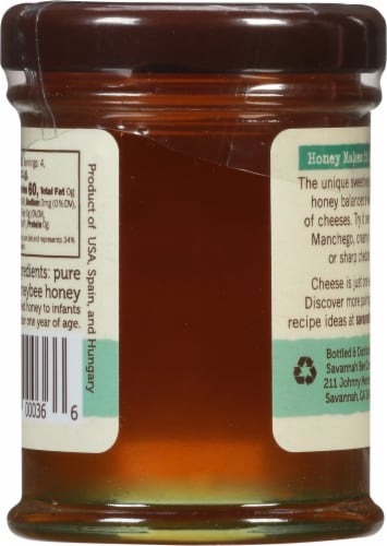 Savannah Bee Honey for Cheese Perspective: back