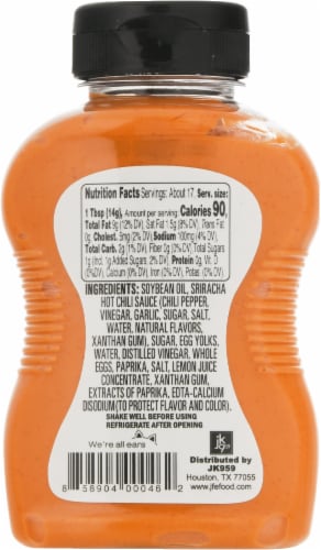 Snowfox Spicy Mayo Perspective: back