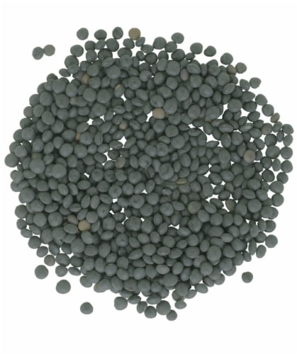 Clear Creek Black Beluga Lentils, 4 LBS Re-Sealable Kraft Bag Perspective: back